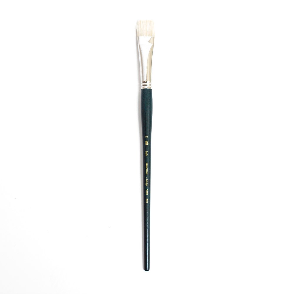 Princeton, Brushes, Art & School, 5200, Ashley, Natural, Bristle, 105318, Bright, 12